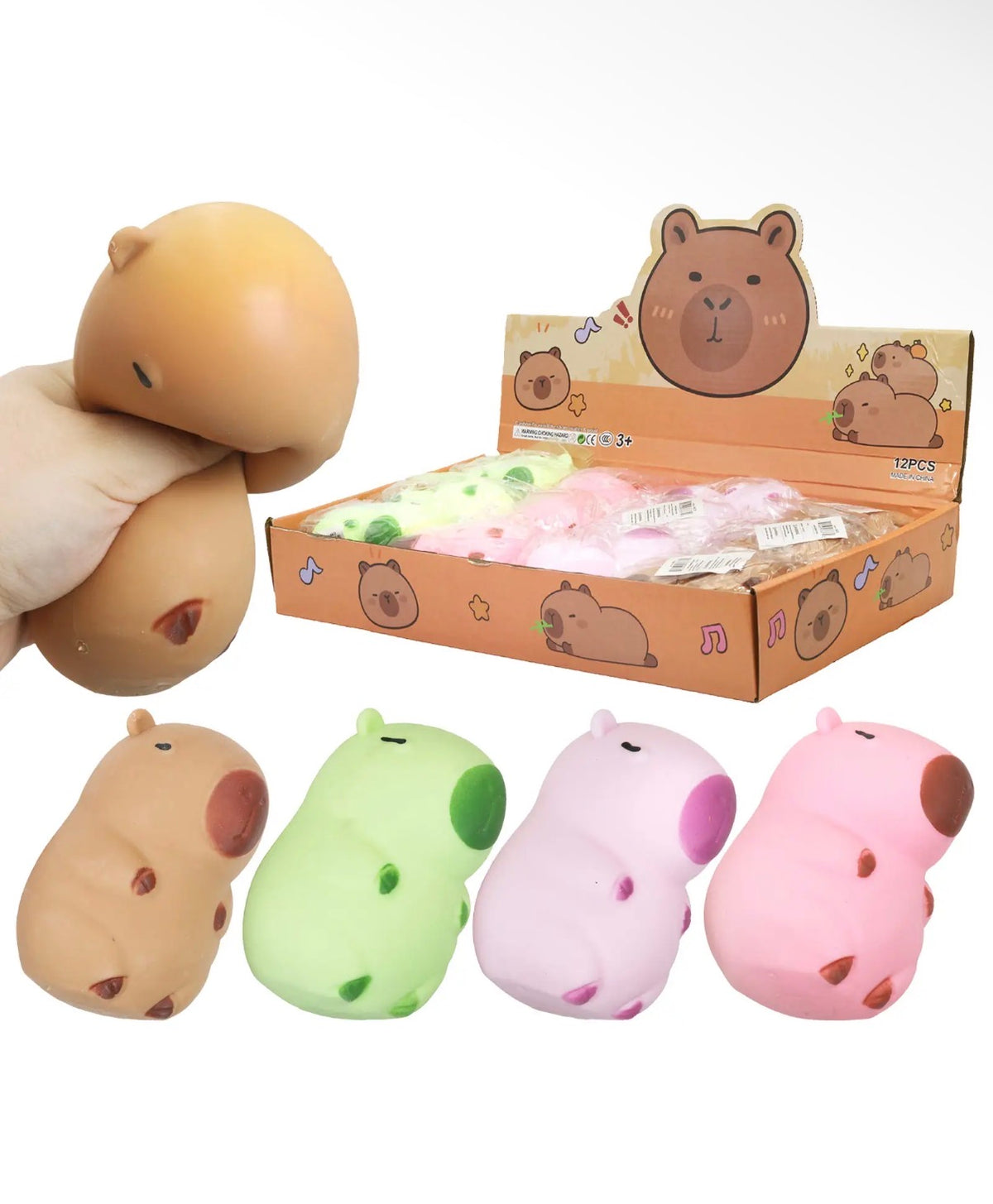 Large Foam-Filled Capybara Squishy