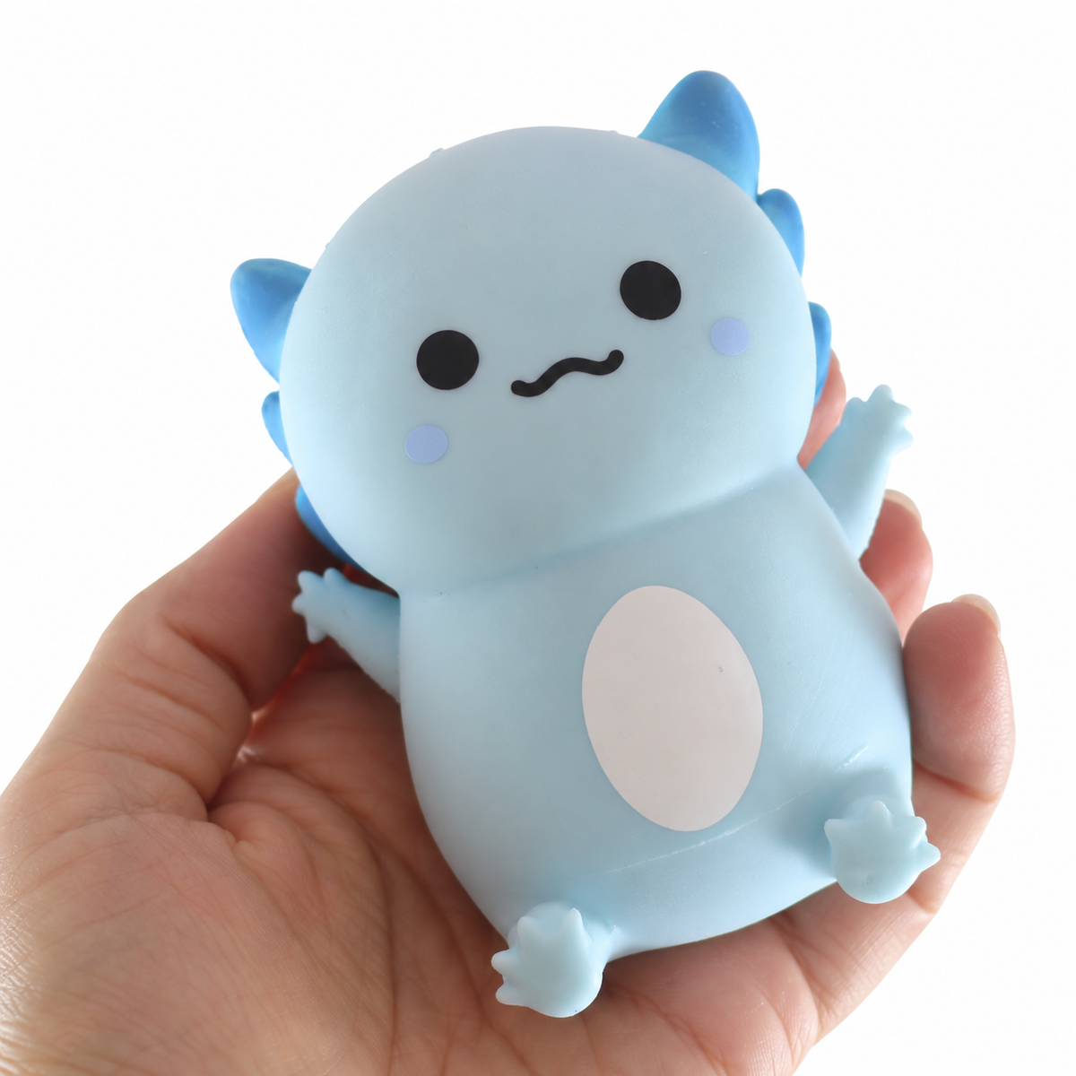 Marshmallow Axolotl Squish