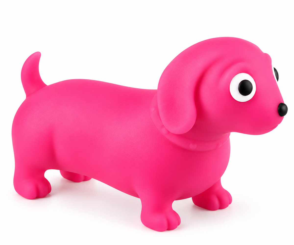 🐶 Foam-Filled Dachshund Squishy