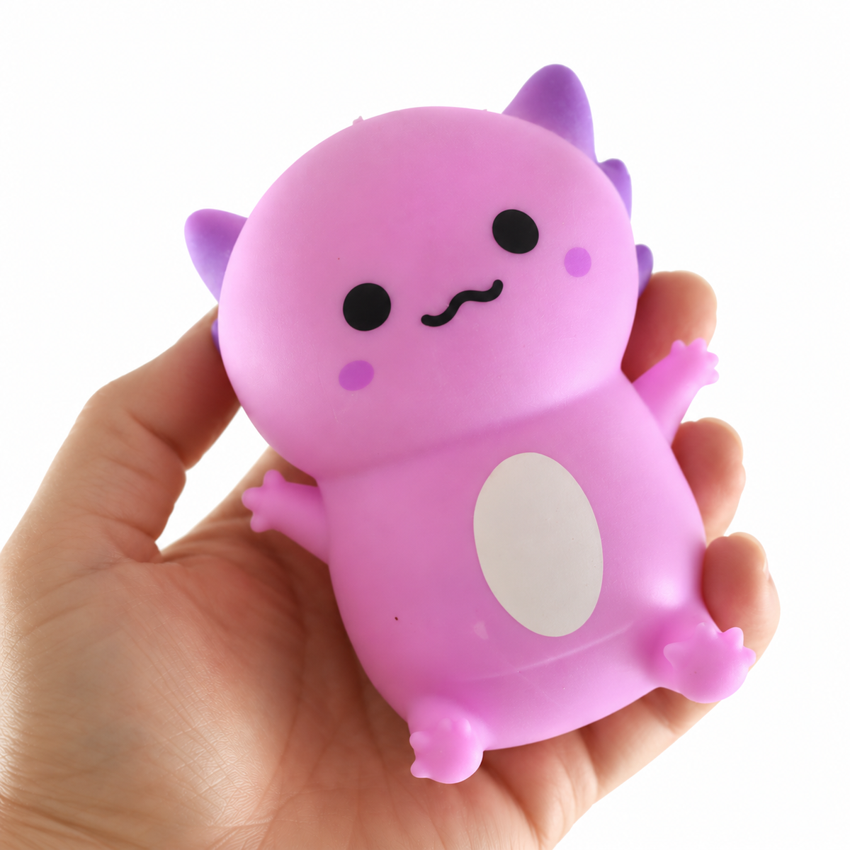 Marshmallow Axolotl Squish