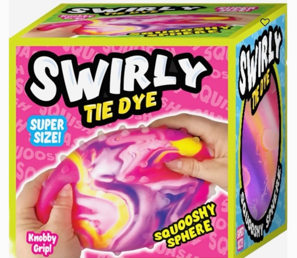 Swirly Tie Dye Jumbo Squish