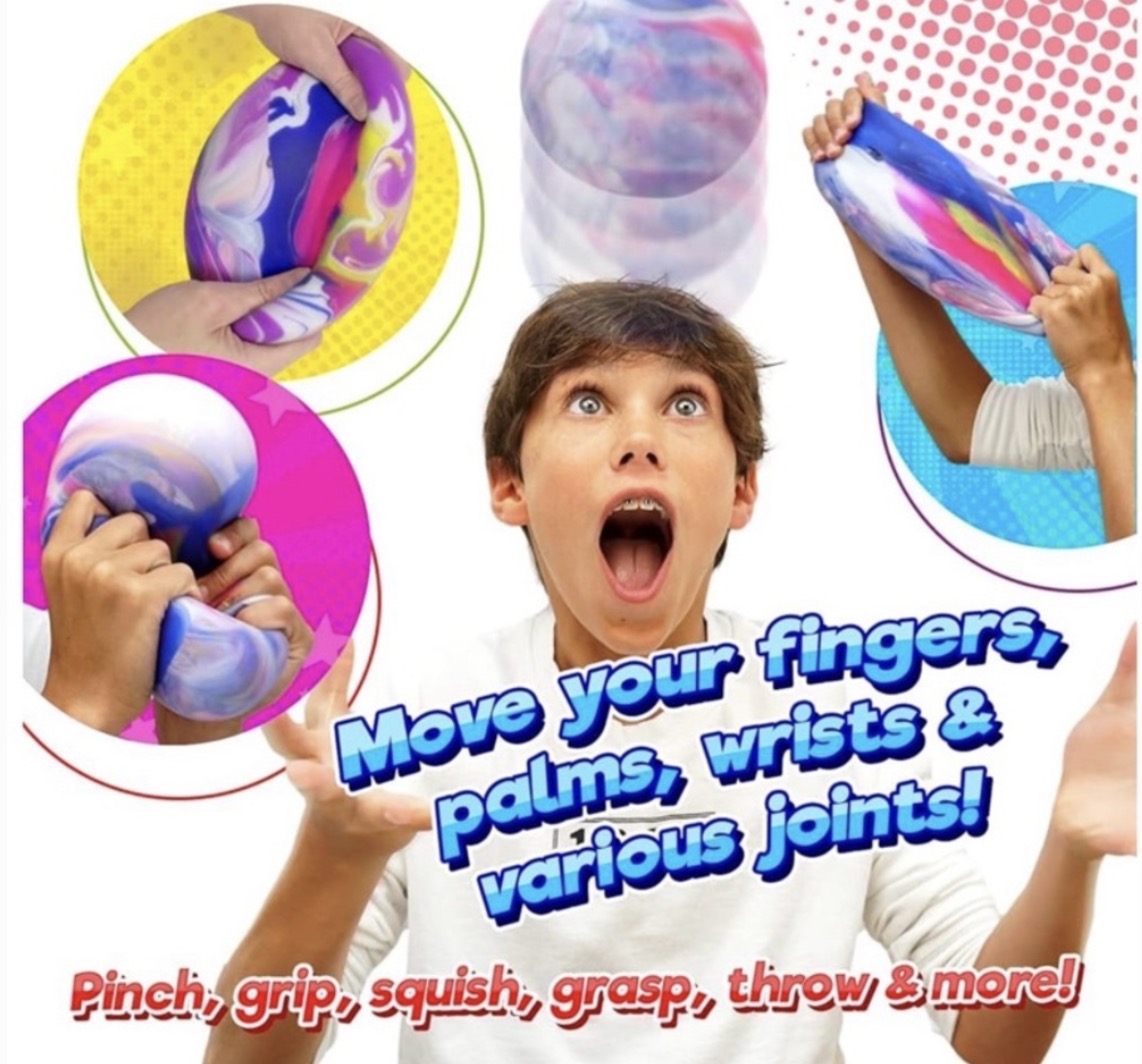 Swirly Tie Dye Jumbo Squish