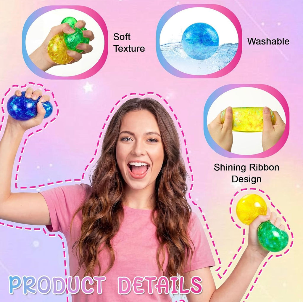 Iridescent Confetti Stress Ball
