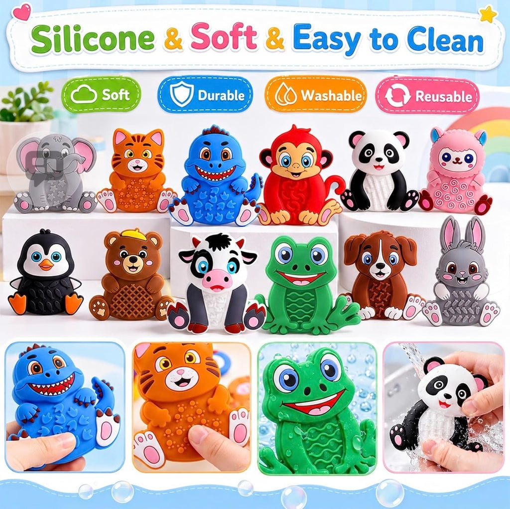 Animal Texture Sensory Worry Stones
