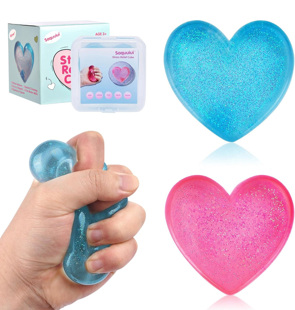 Glitter Sugar Squish Heart