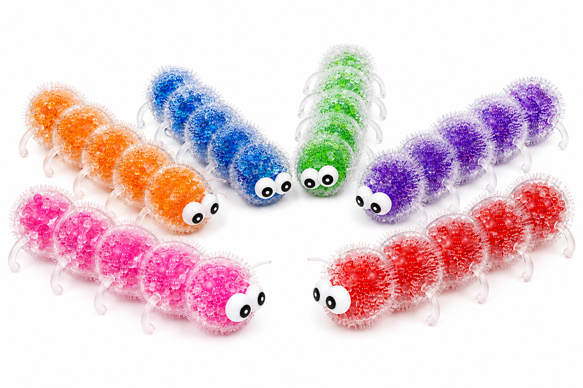 Jumbo Caterpillar Orbeez Squishy