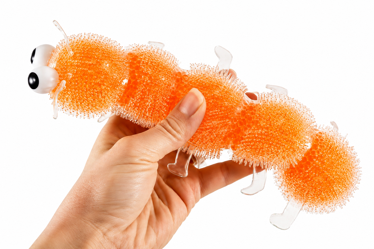 Jumbo Caterpillar Orbeez Squishy
