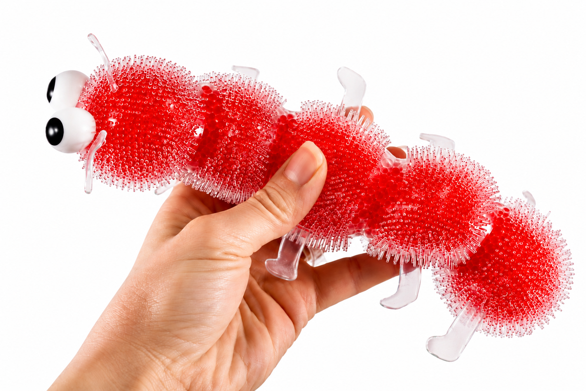 Jumbo Caterpillar Orbeez Squishy