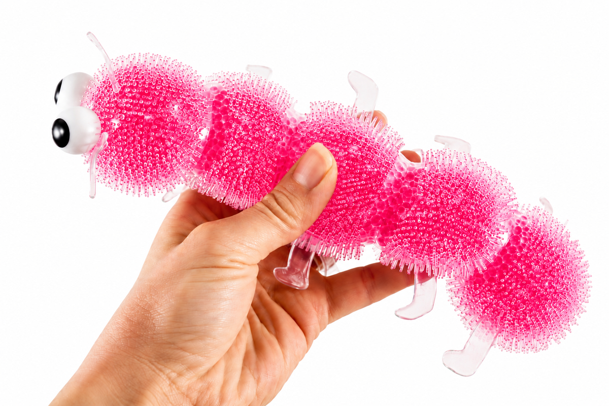 Jumbo Caterpillar Orbeez Squishy
