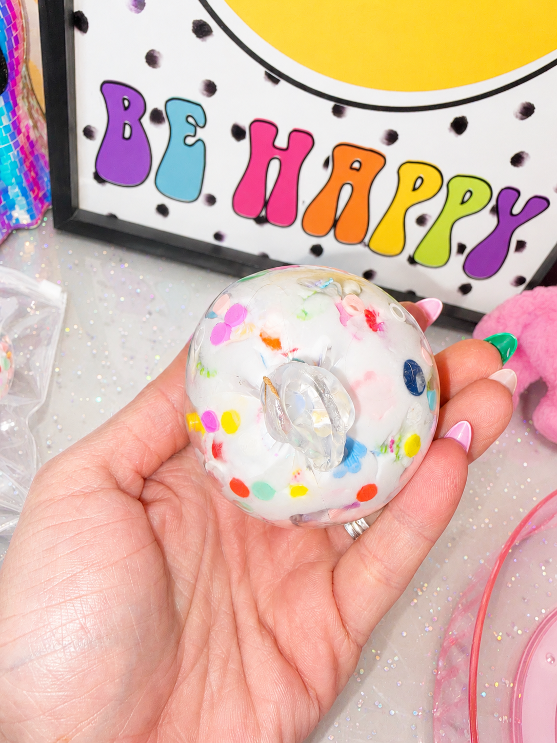 Happy Confetti Crunch Squish