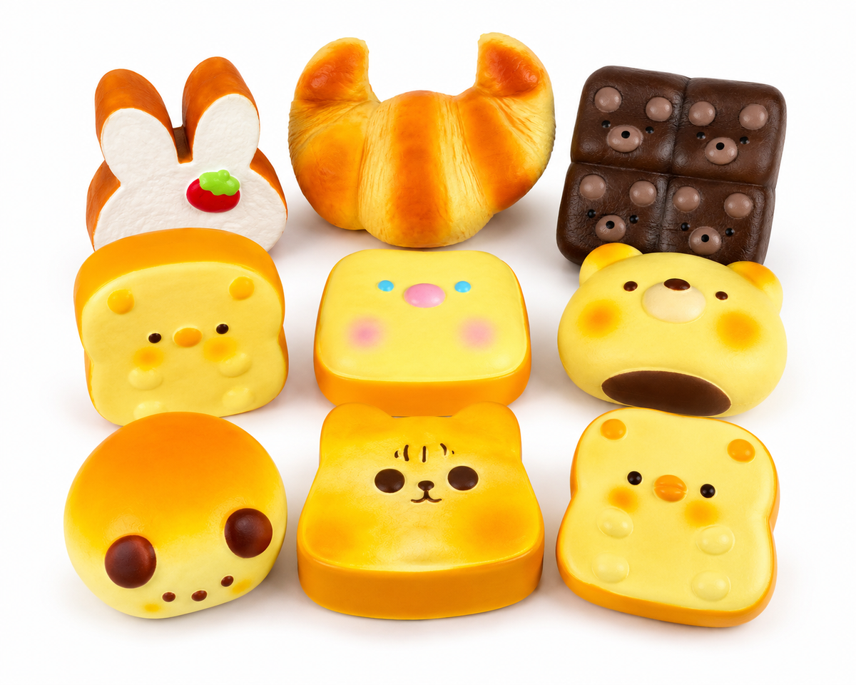 🥐 Super Soft Bakery Slow Rise Squishies