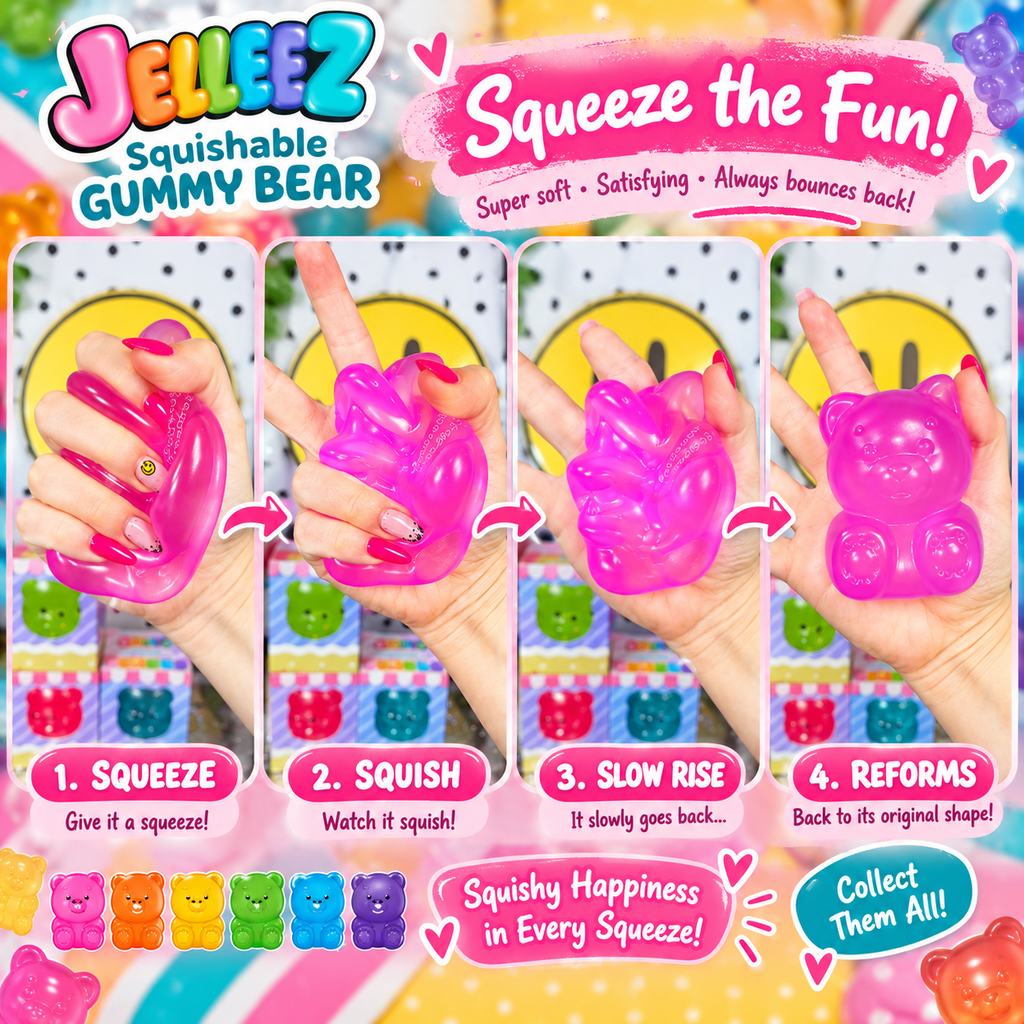 Jelleez Gummy Bear Squishables