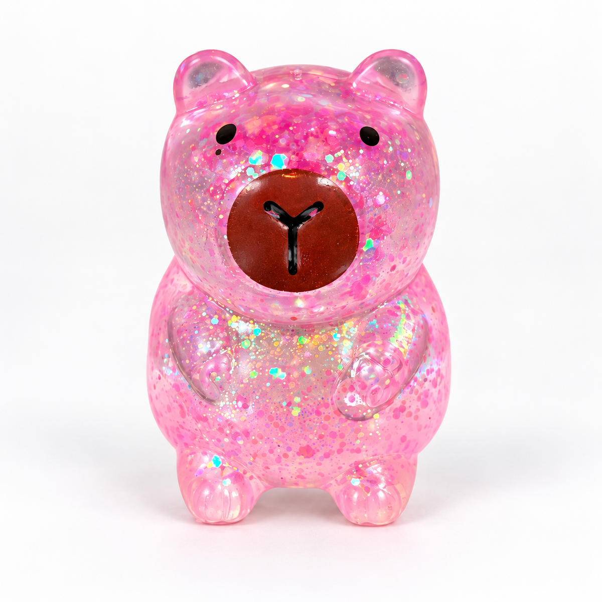 Glitter Sugar Capybara Squishy