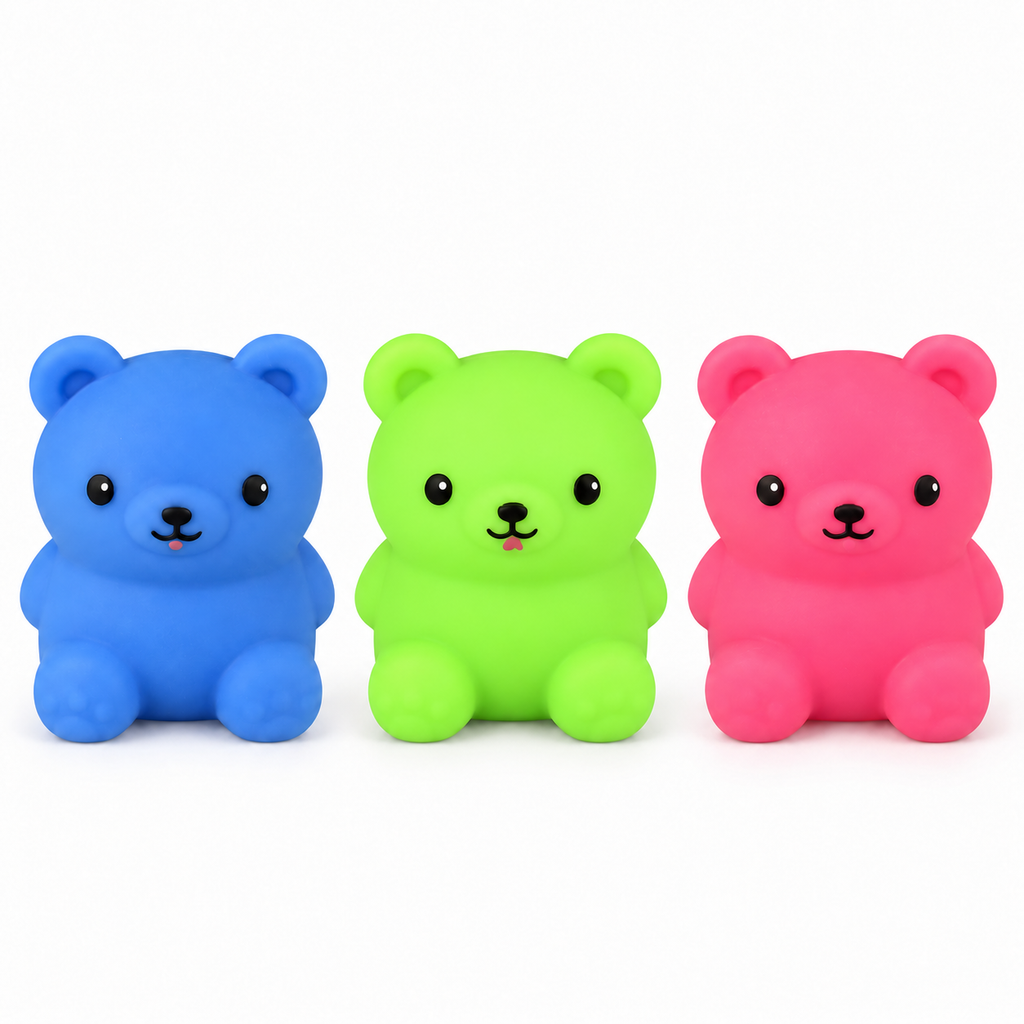 Neon Marshmallow Bears