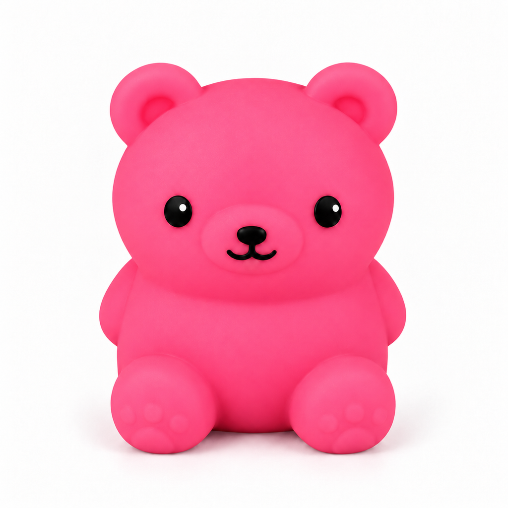Neon Marshmallow Bears