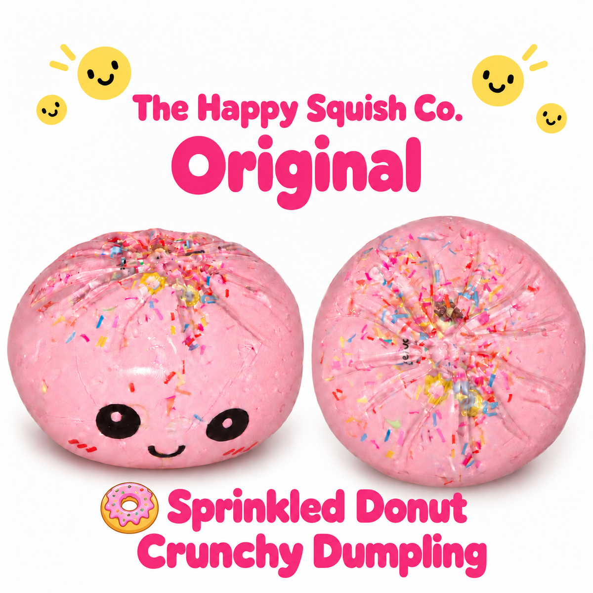Sprinkled Donut Crunchy Dumpling 🍩