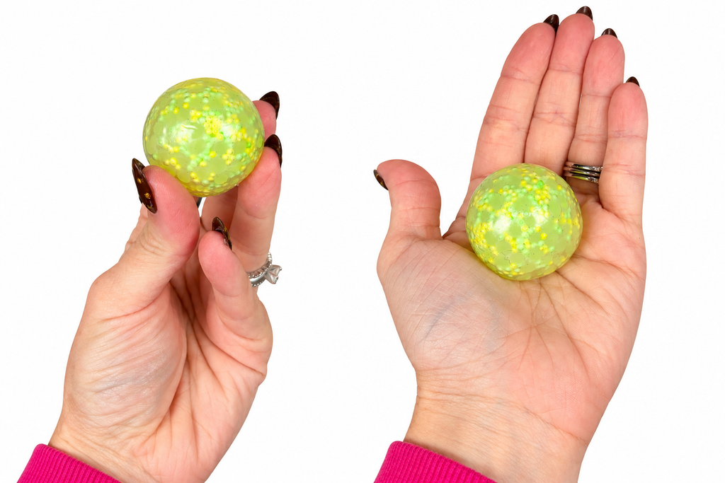 Mini Confetti Coconut Oil Stress Ball