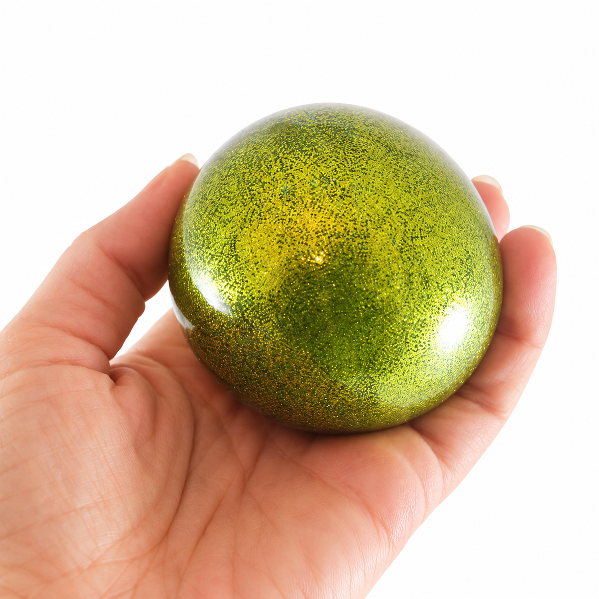Metallic Glitter Gel Squishy Ball ✨