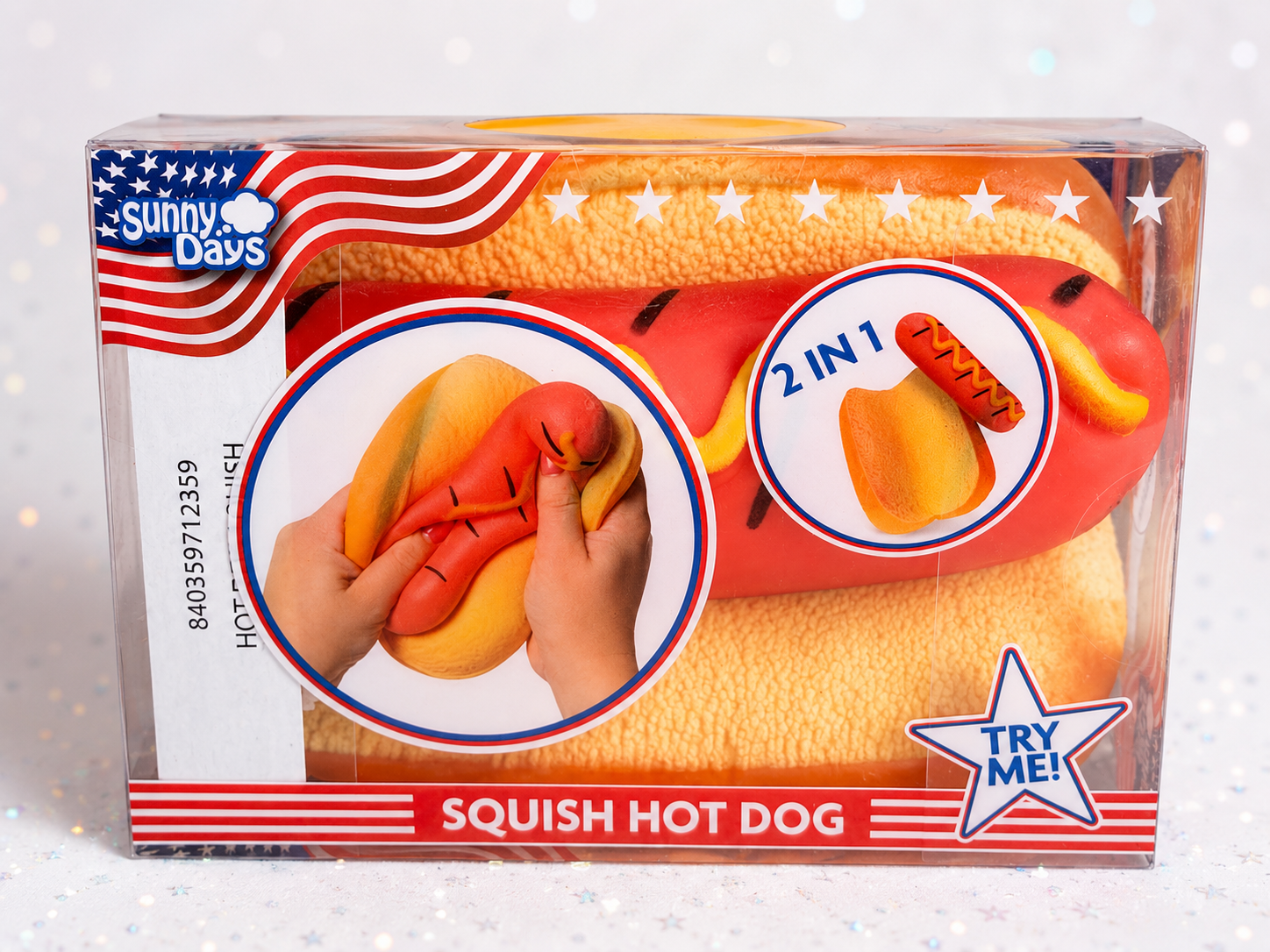 Sunny Days Hot Dog Squish