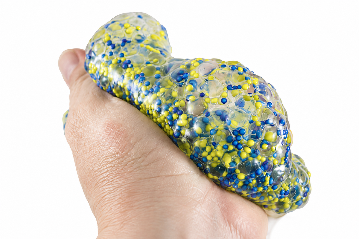Jumbo Confetti Coconut Oil Stress Ball ✨