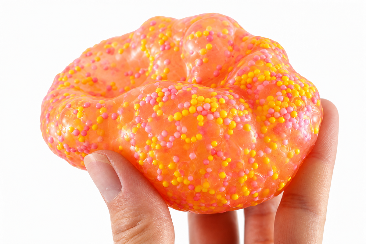 Jumbo Confetti Coconut Oil Stress Ball ✨