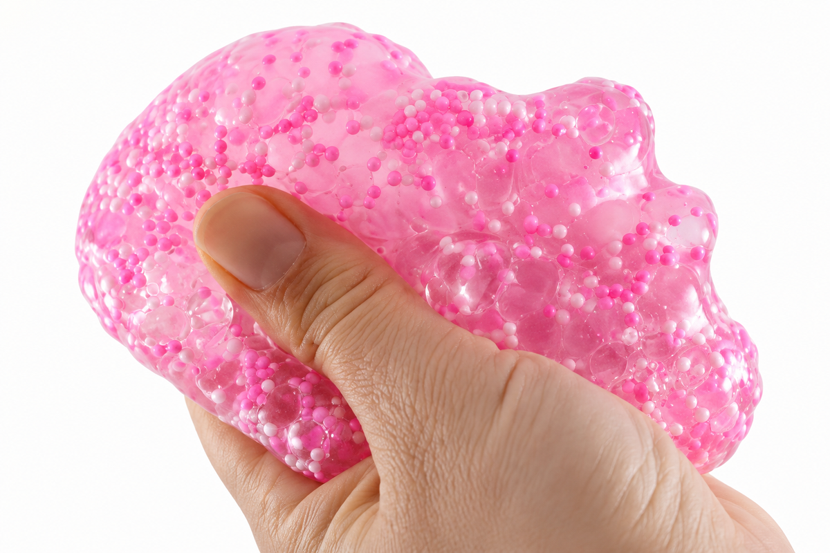 Jumbo Confetti Coconut Oil Stress Ball ✨