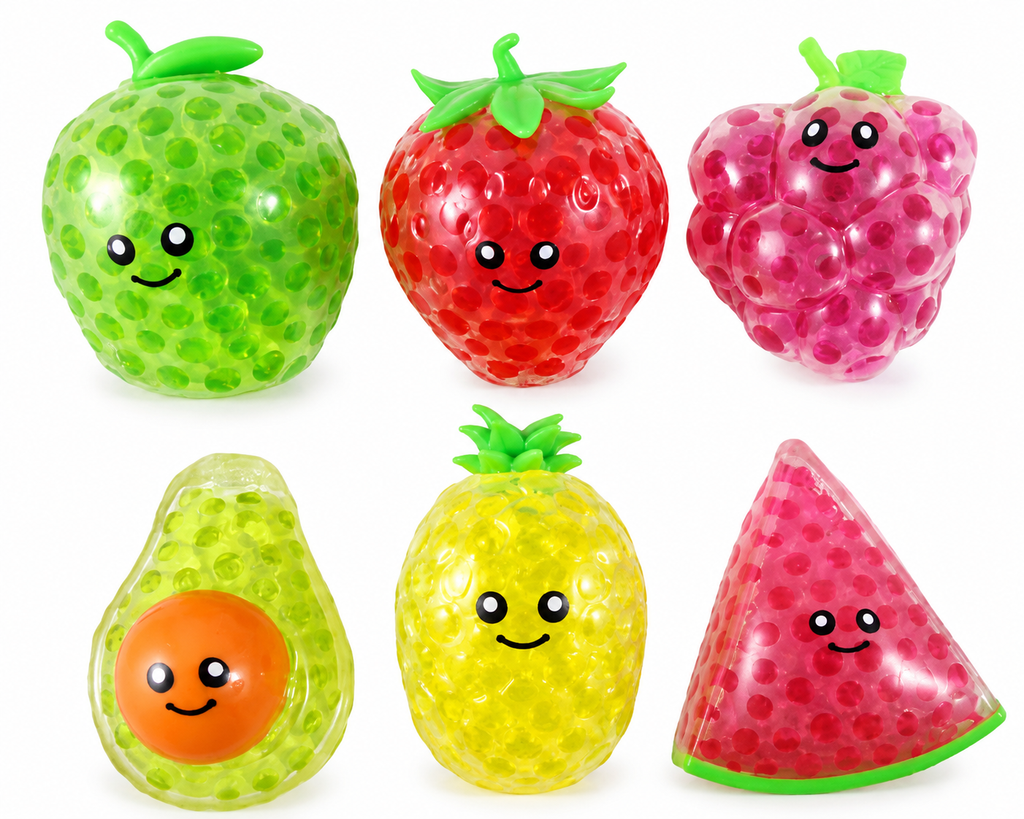 🍓 Fruity Bubble Bead Squishies 🍉