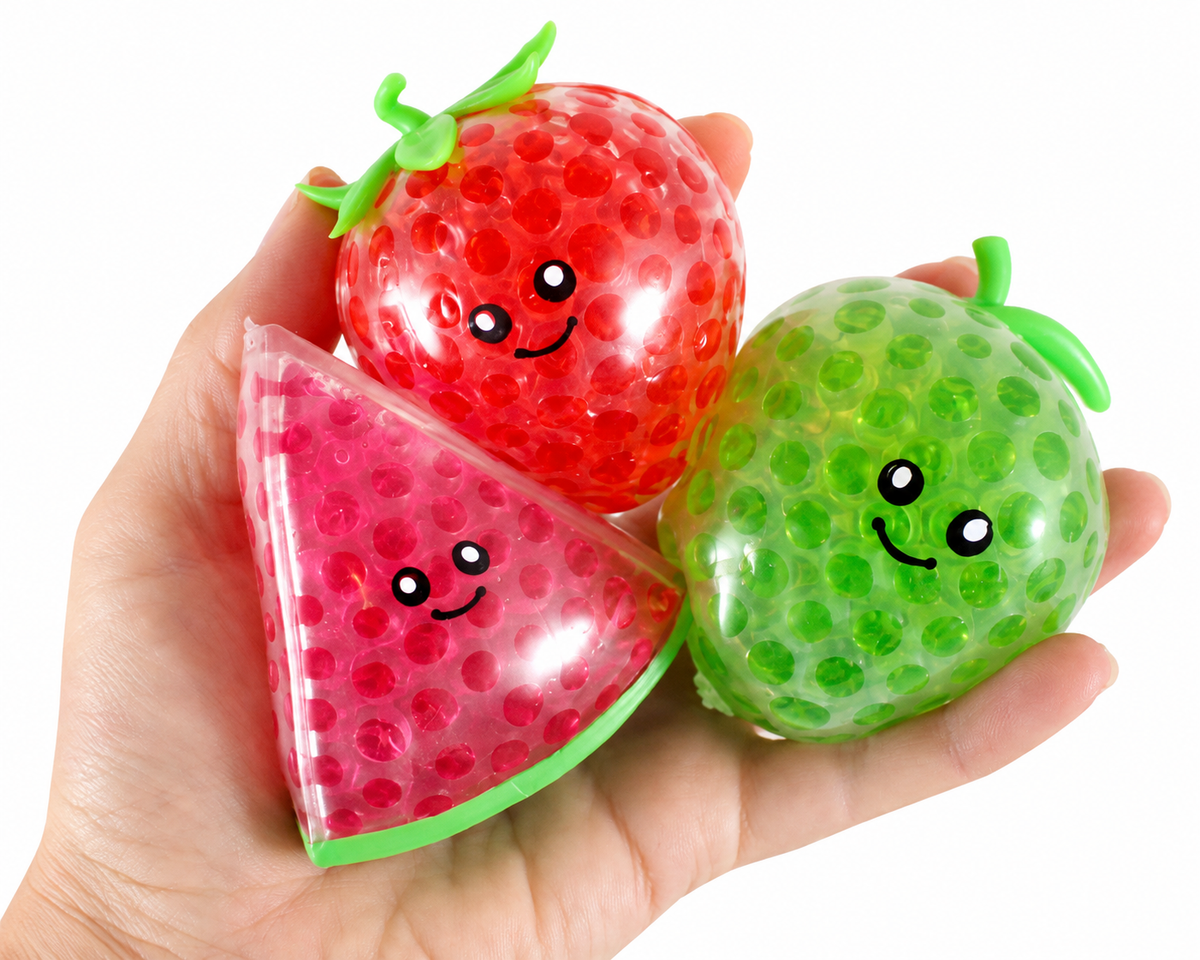 🍓 Fruity Bubble Bead Squishies 🍉
