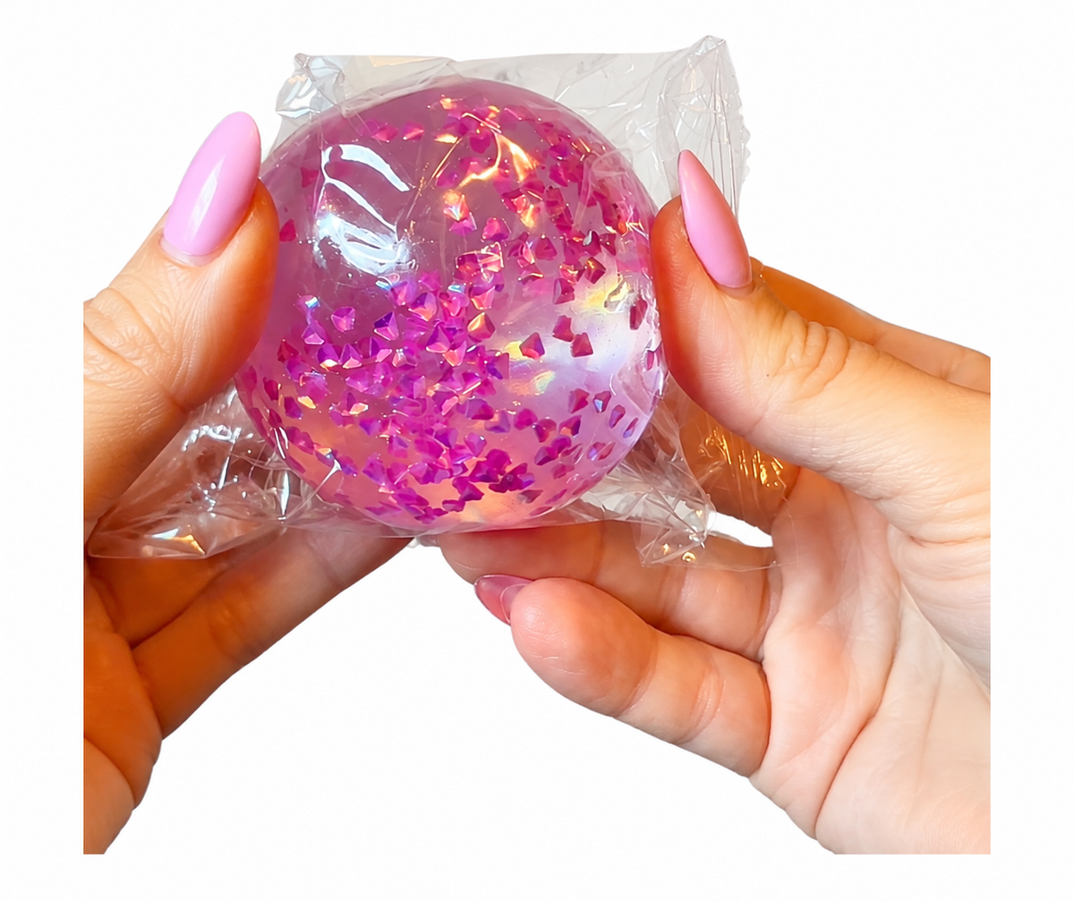 ✨ Glitter Gem Sugar Squishy