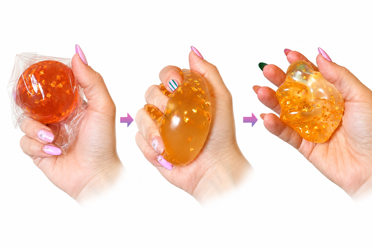 ✨ Glitter Gem Sugar Squishy