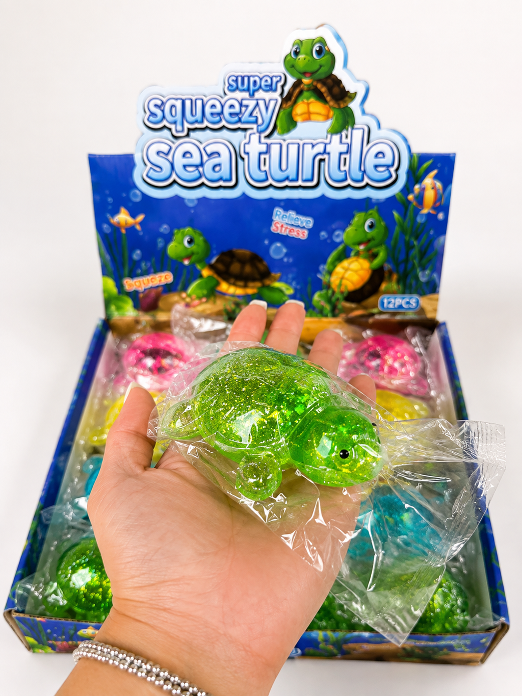 Sugar Glitter Sea Turtle 🐢