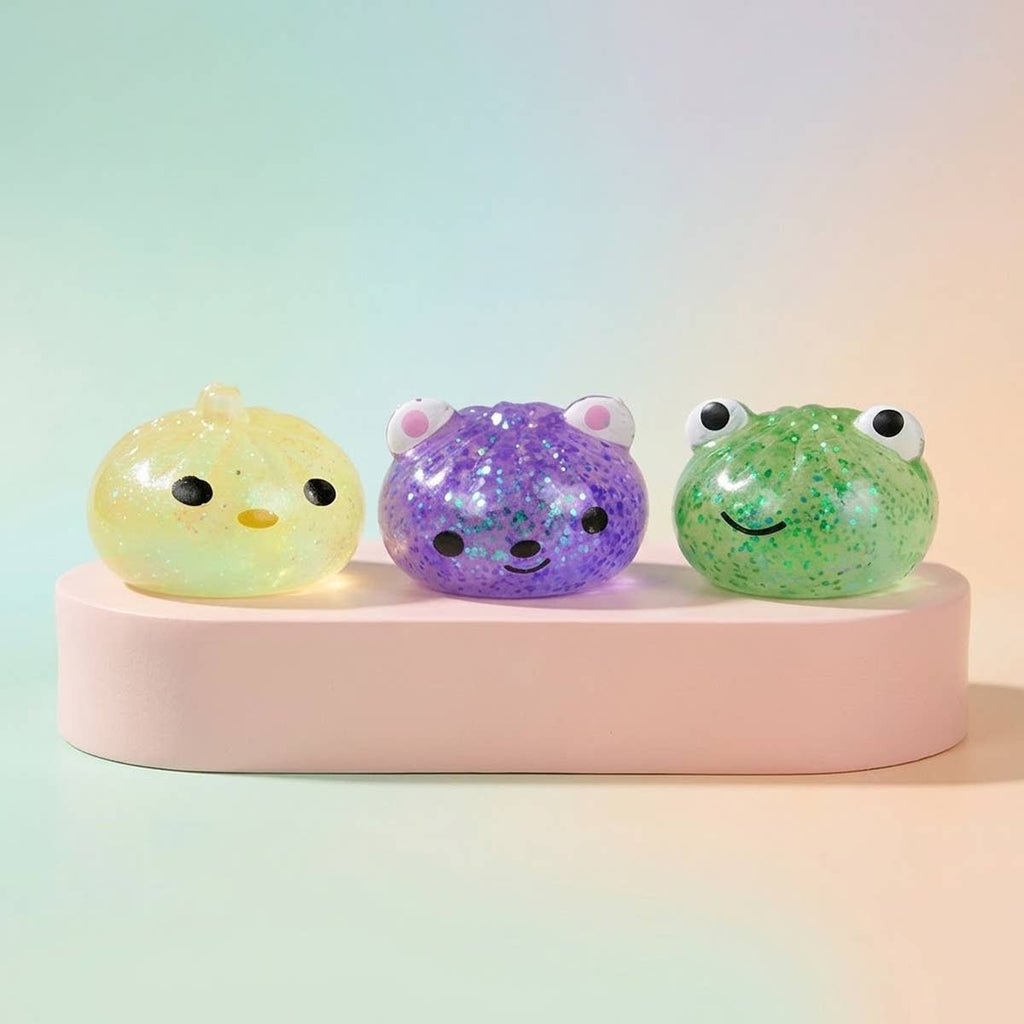 Sugar Glitter Squishy Dumplings Set 3pc